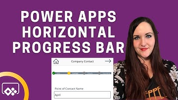PowerApps Horizontal Progress Bar