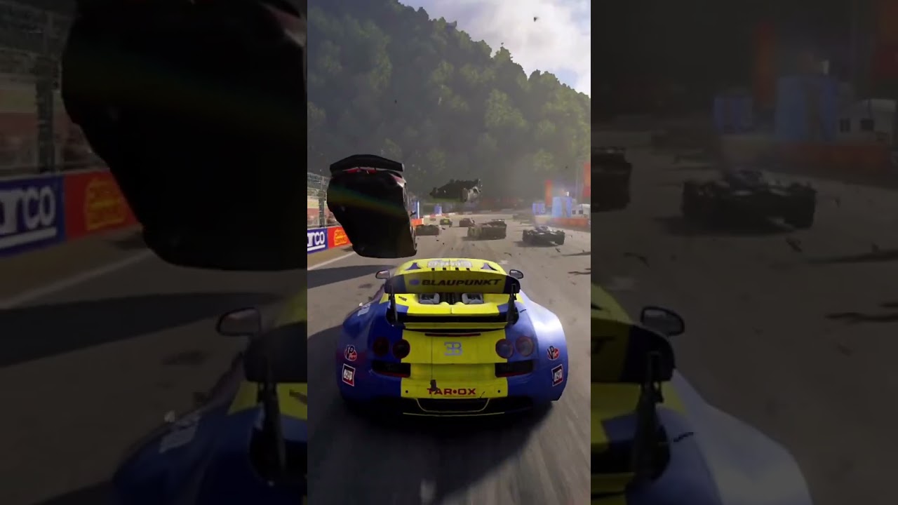 GRID LEGENDS or GTA 6? Horrible Accident TRICK!  😱 