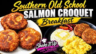 OLD SCHOOL SOUTHERN BREAKFAST | Salmon Croquettes Like Grandma Used To Make!