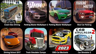 Coach Bus Driving Simulator, Parking Master Multiplayer 2, Real Car Parking, Driving School 2017 screenshot 2