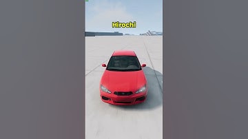 CVT: FASTER in Reverse?🤔BeamNG Mythbusting #shorts