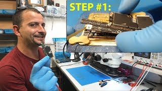 Fixing an iPhone X that wont turn on due to a VDD_MAIN short