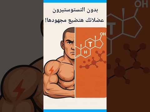 التستوستيرون اساس بناء العضلات