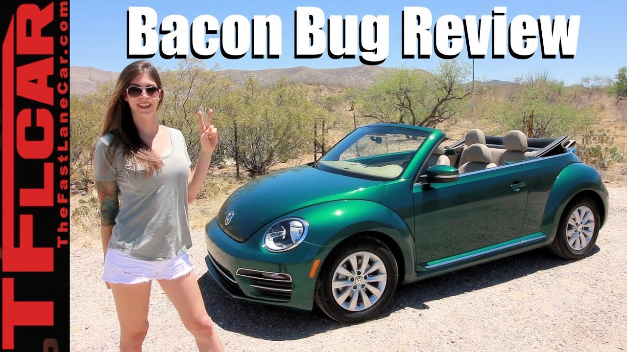 2018 Beetle Convertible Review: Top Down Bacon! 