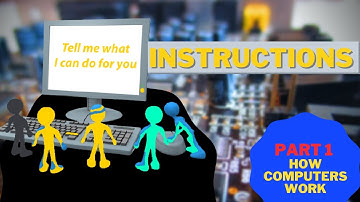 What is computer instruction || how computers work part-1