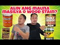 Ano ang Dapat Mauna: Masilya o Wood Stain/Varnishing/Staining/Best Varnish