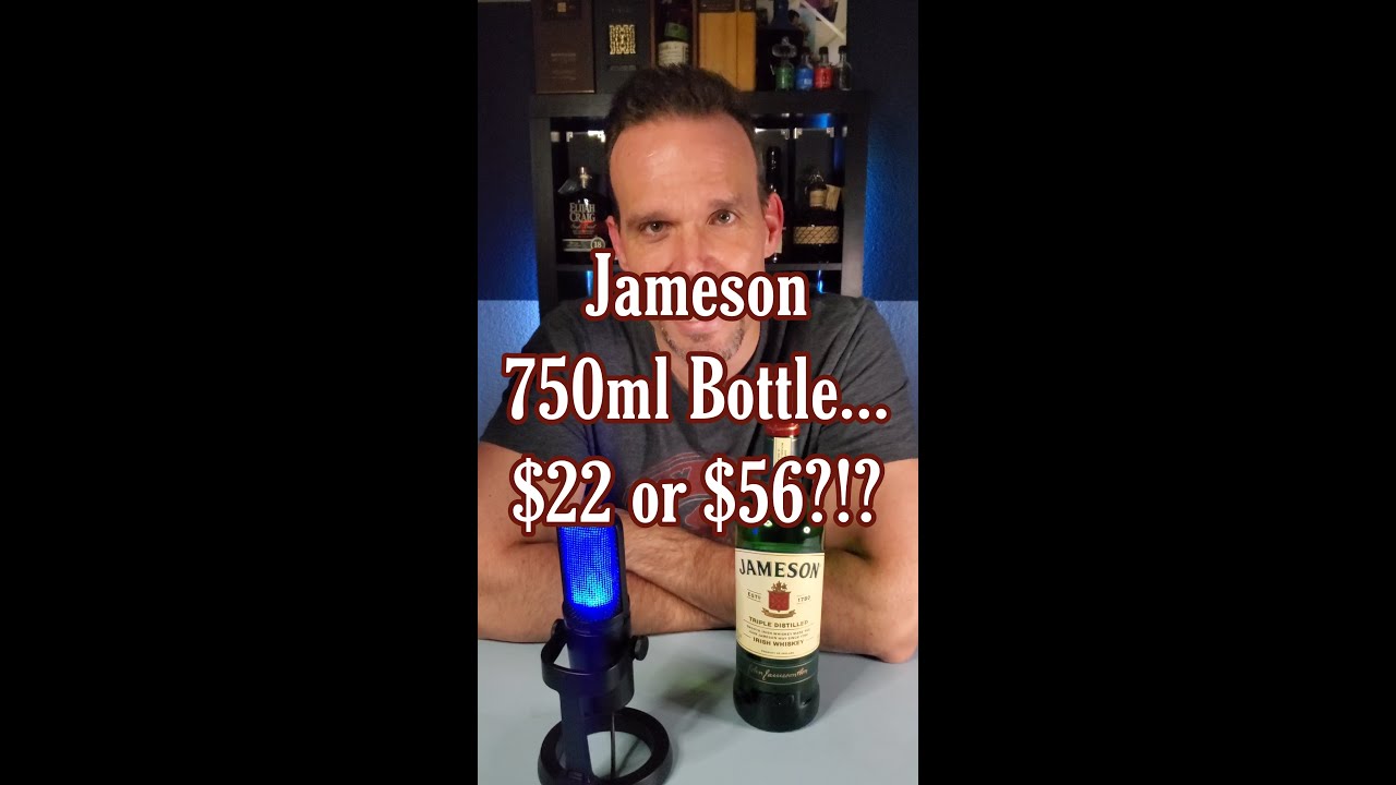 Виски Jameson стоит 22 доллара или 56 долларов?? — Зависит от того, где вы живёте. 