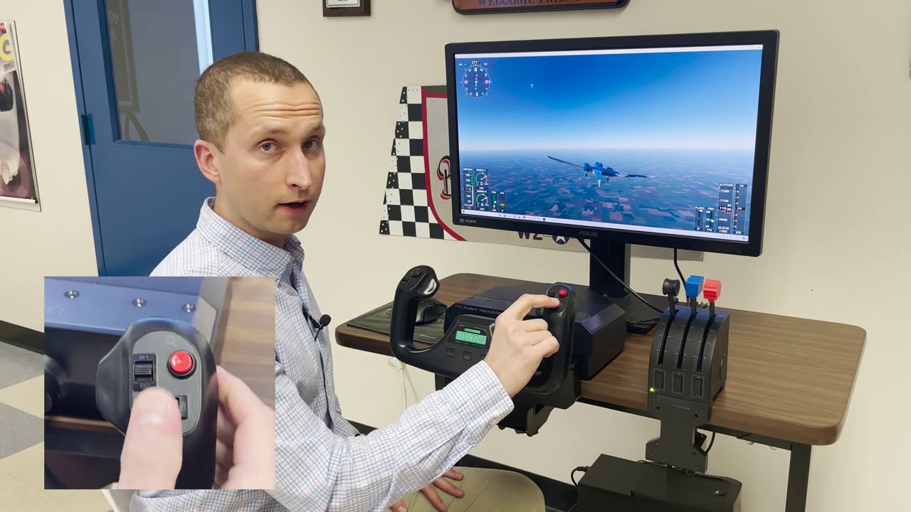 Logitech Flight Simulator Yoke And Throttle - review for pilots - YouTube
