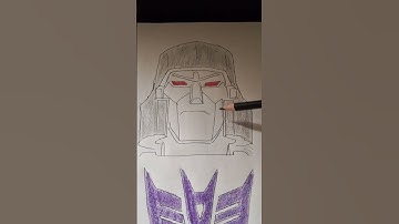 G1 Megatron drawing #decepticons #riseup