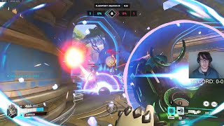 21K Dmg Zarya Dominate In Ranked - Harbleu Zarya Gameplay Season 18