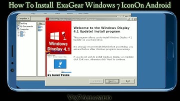 How To Install ExaGear Windows 7 Icon On Android || Vk7projects || Exagear Windows emulator || #icon