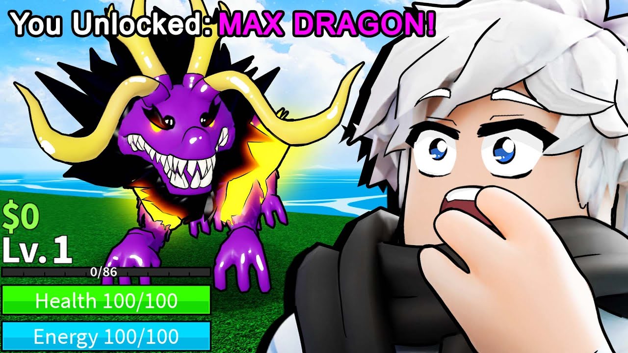 Conta blox fruits level max com dragon - Roblox - Blox Fruits - GGMAX