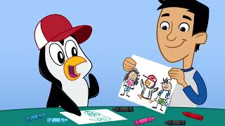 Jeff Rechner narration voiceover: Red Cross: Pedro Goes to a Shelter