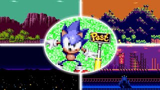 Мульт Sonic CD All Past Stages