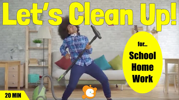 Clean Up Song | 20-Minute Loop for Schools, Families, Factories and MORE!