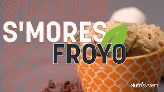 Skinny S’mores Frozen Yogurt - Nutrisystem Recipe