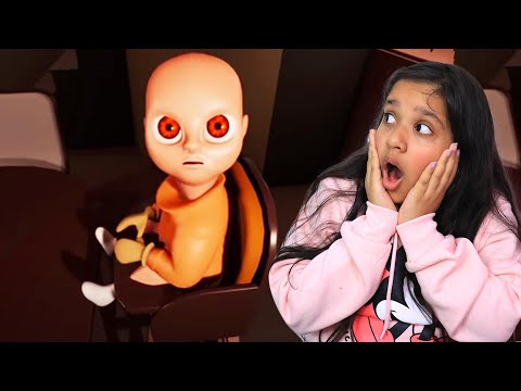 جلست مع بيبي المسكون في بيت واحد  