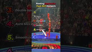 Ranking Human Peak Skill Moments