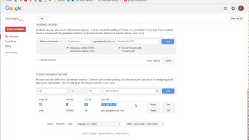 Google Sites Naked Domain