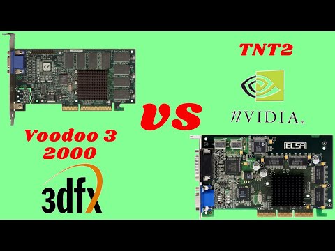 3dfx Voodoo 3 2000 vs Nvidia Riva TNT2