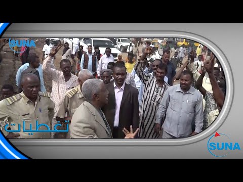 والي الجزيرة يقر بالتردي البيئي وإنعدام المصارف بسوق مدني