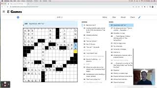 Friday, January 6th - New York Times crossword puzzle live solve