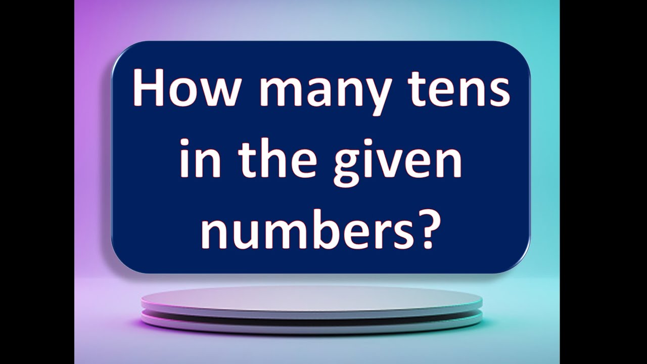 countdown book 1 Number Counting Counting in Tens and Ones Maths