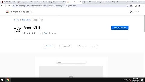Soccer Skills browser-hijacking extension removal.