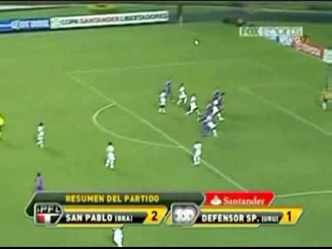 So Paulo 2 X 1 Defensor Sporting (URU) - Libertado...