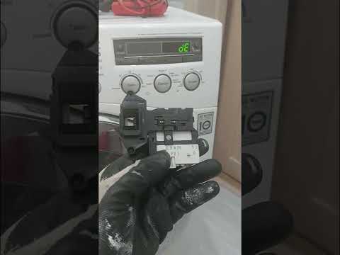 ремонт стиральной машинки LG ошибка dE