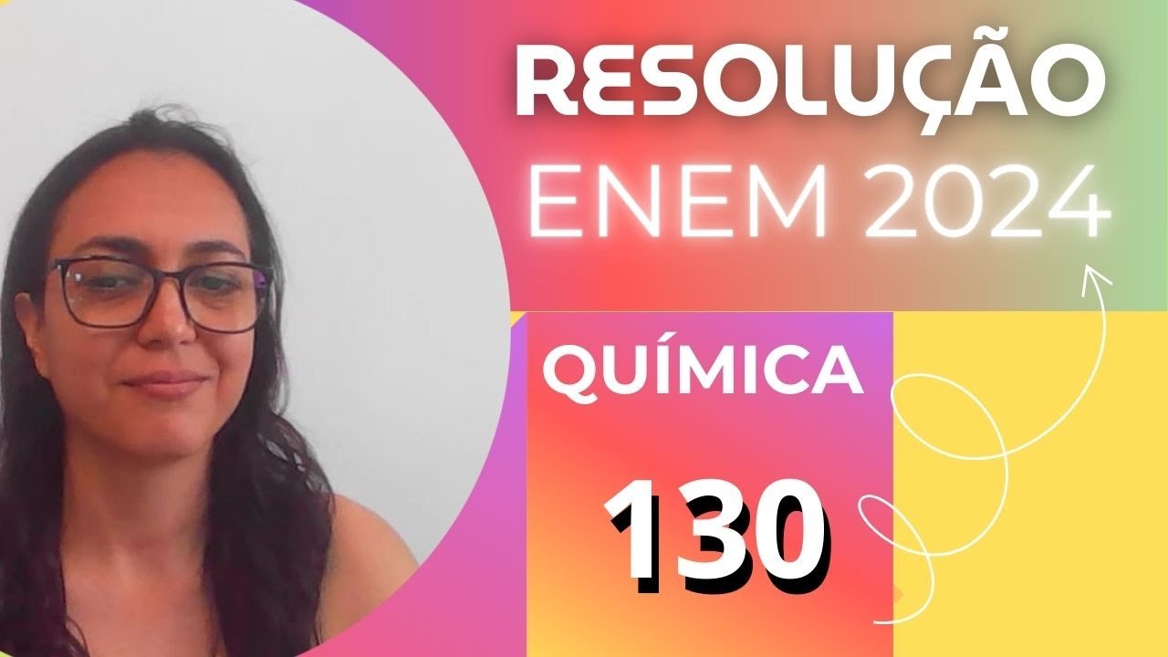 ENEM 2024 - Questão 130 - Reconhecimento de funções orgânicas #enem # ...
