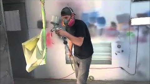 Lumilor Day ~ First layer electroluminescent paint application