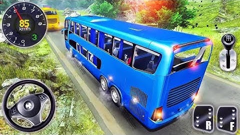 Indian Bus Driving Simulator Gameplay Part 2  - Harini Game Android Gameplay
