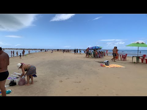 🏝️MOVIMENTO DA PRAIA DE COROA VERMELHA NESSA SEXTA-FEIRA 06 de MARÇO 2026