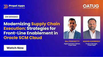 On-Demand Webinar: Modernize Front-Line Operations with Connected Worker for Oracle SCM & EBS