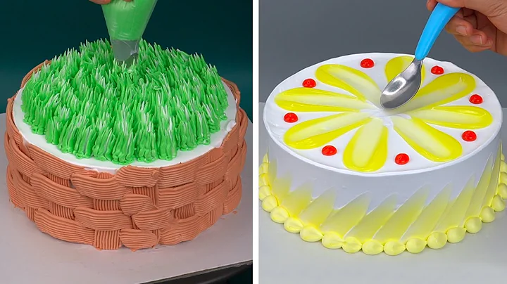 Best Of Cake Decorating Compilation | Most Satisfying Chocolate Cake Decorating Ideas Recipes