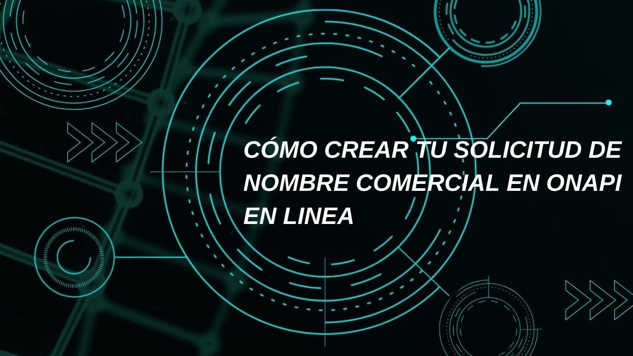 Solicitud nombre comercial en línea ONAPI