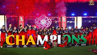 ROYAL CHALLENGERS BANGALORE WINS IPL 2025 | VIRAT KOHLI | RCB | IPL 2025 | RCB VS PUNJAB FINAL MATCH