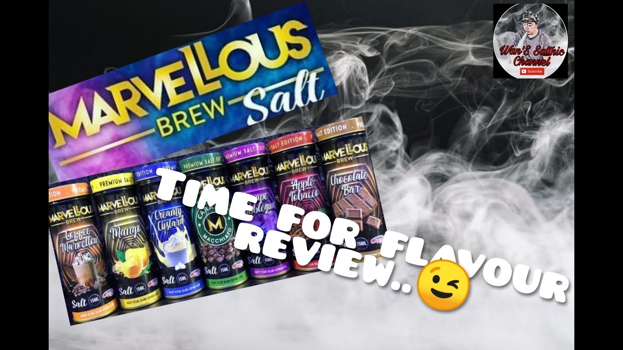 Review And Giveaway Marvellous Brew Saltnic Juice Gaisss
