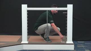 How to Install RDI Transform Composite Railing with Cable Infill