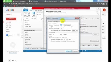 [TUT] HOW TO ADD YOUR GMAIL ACCOUNT TO OUTLOOK (2010 2013 2016) USING POP - STEP BY STEP