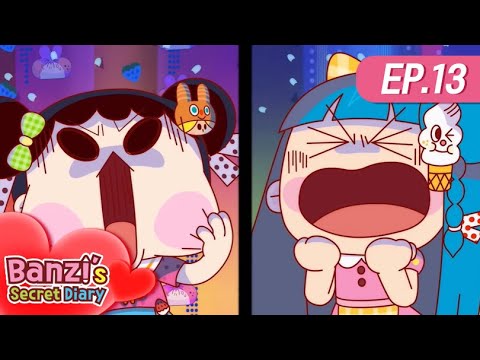 Banzi&amp;#39;s Secret Diary English Dub | <strong>Visit</strong> by <strong>Miss</strong> Ghost | Animation | Funny Cartoon