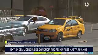 Córdoba capital: extienden licencias de conducir para profesionales