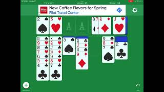 Solitaire Gameplay Quick 16 Seconds