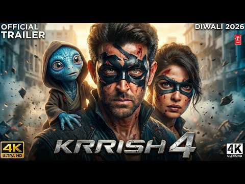 KRRISH 4 Official Trailer Hrithik Roshan Priyanka Chopra Jaadu Returns In Cinemas 2026 