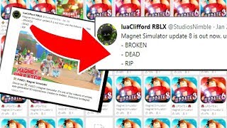 What Is Wrong With Magnet Simulator Roblox الأردن Vlip - new rebirth glitch in magnet simulator roblox