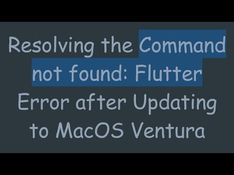 Resolving the Command