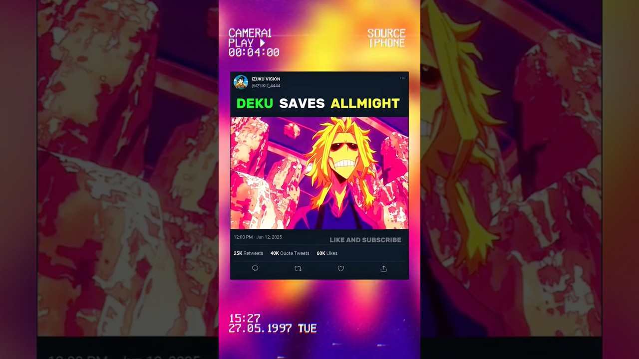 Deku Saves Allmight 🤯🥶|| MY hero academia 🤯✨ 