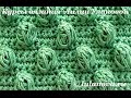 Узор Удлиненный поп-корн - Crochet pattern Elongated popcorn