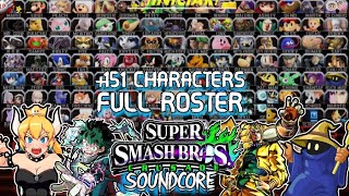 Ssb Crusade Soundcore All Characters Alternate Costumes & Colors Resubido